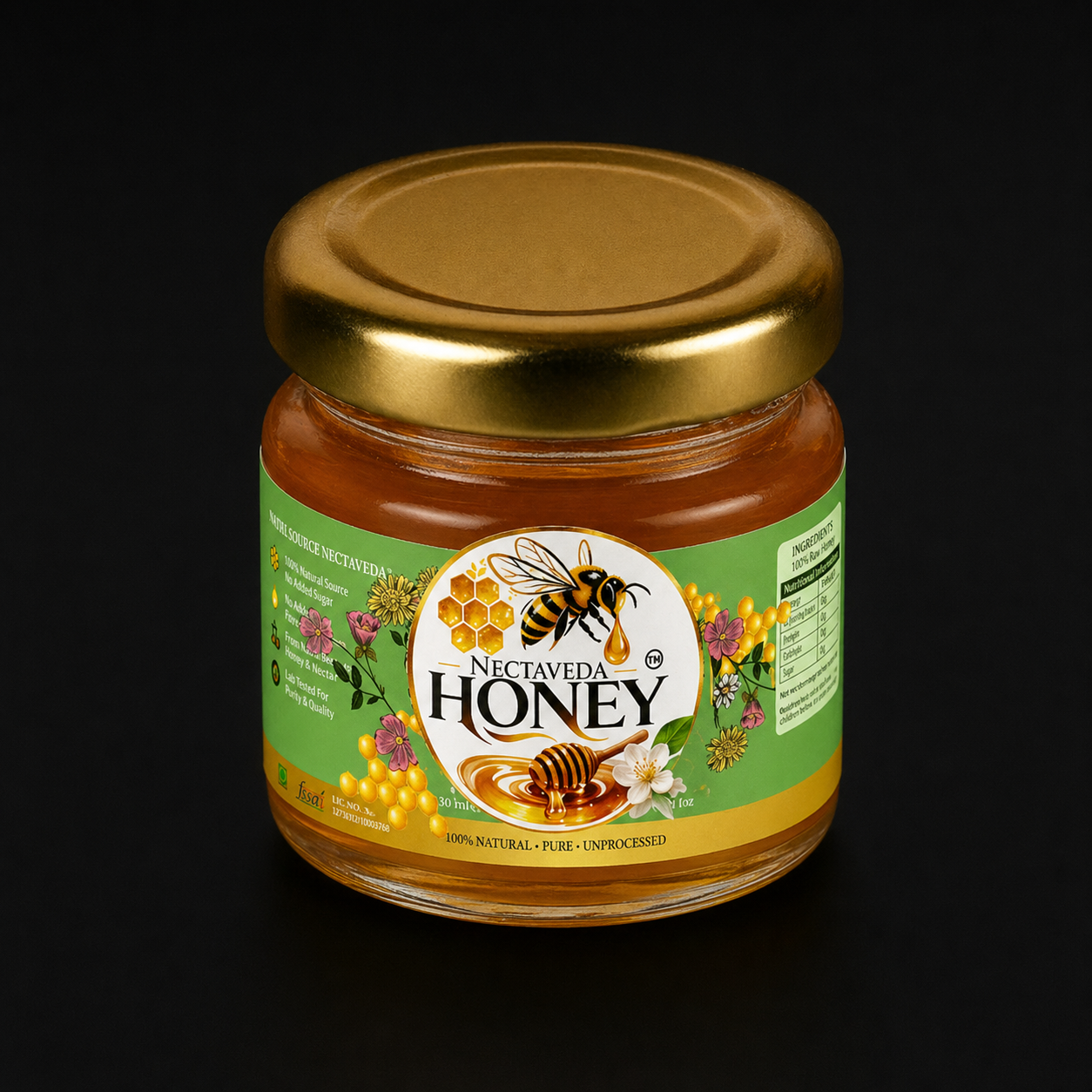 Nectaveda Kikar Honey – Pure Acacia Honey - Image 3