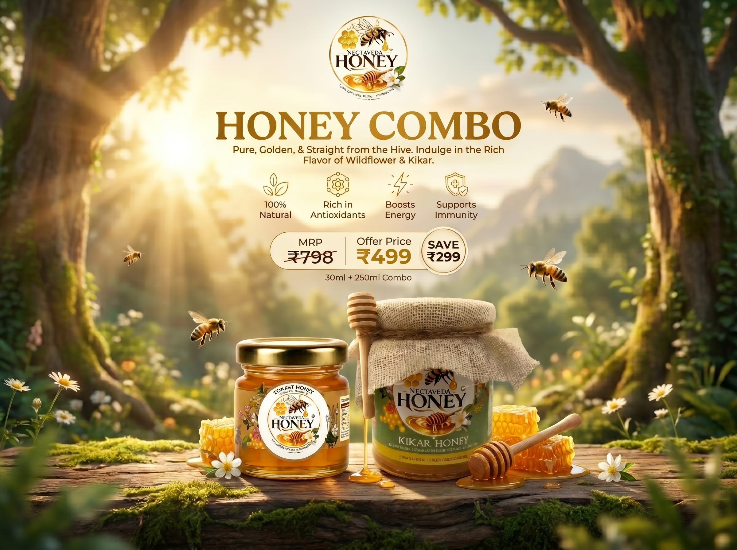 LIMITED TIME OFFER - GET PURE FOREST HONEY
