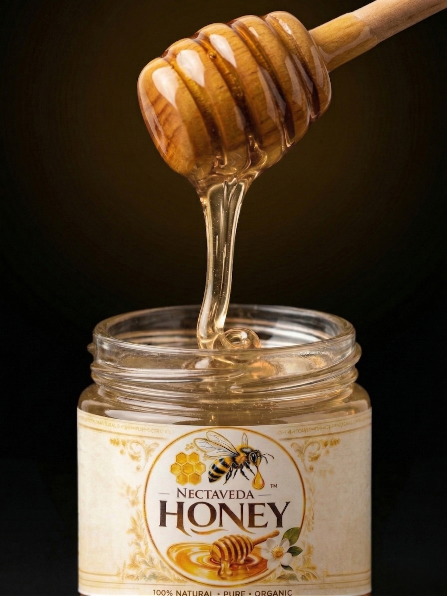 Nectaveda Kikar Honey – Pure Acacia Honey - Image 2